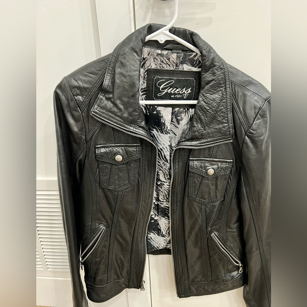 Guess Leather Jacket!
